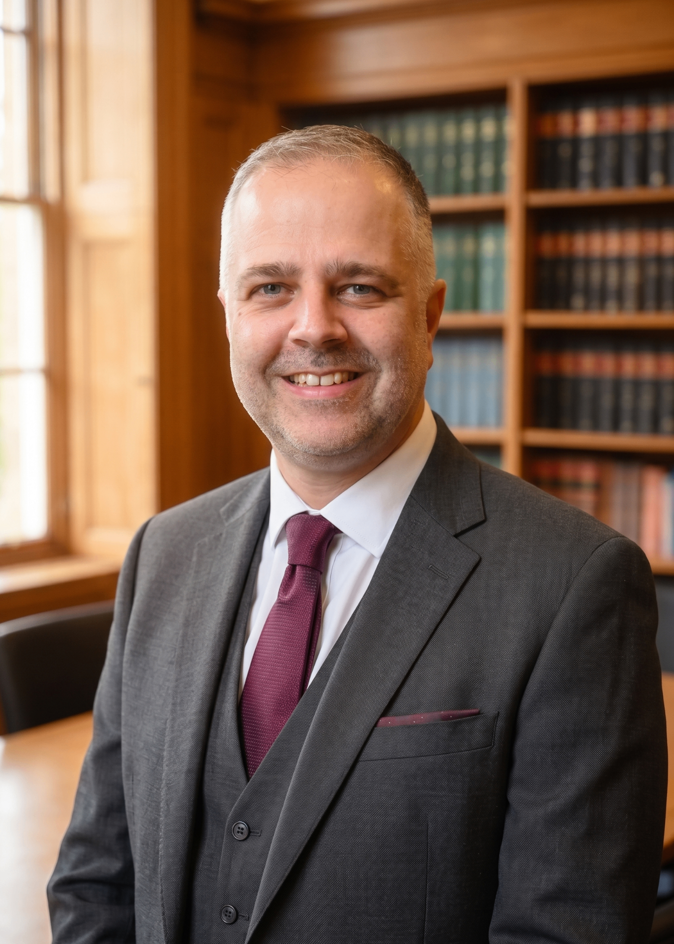 Portrait of Advocate Pierre Kok